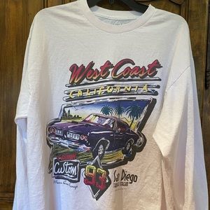 Long sleeve graphic t shirt